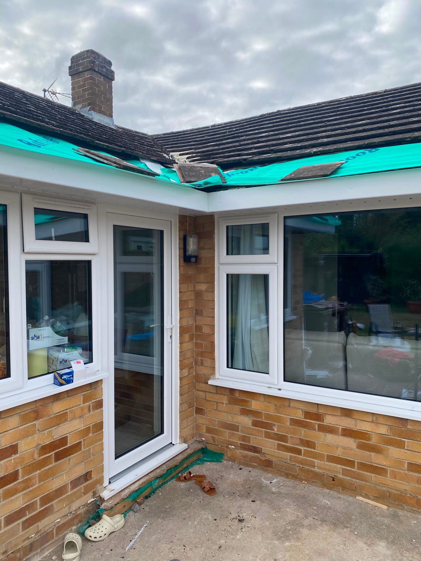 UPVC fascia and soffit replacement in Wiltshire